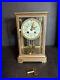 A-D-Mougin-Very-Rare-France-Antique-Mantle-Clock-In-Brass-With-Chim-01-tq