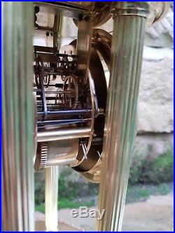 A very rare pendulum / bell striking bandstand clock German 1910 Superb Cond