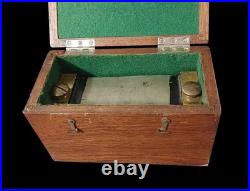ANTIQUE 1900 S VERY RARE HIGH VOLTAGE RESISTOR ELECTRIC MEASURING DEVICE WithCASE