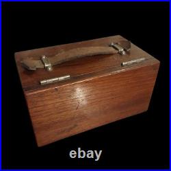 ANTIQUE 1900 S VERY RARE HIGH VOLTAGE RESISTOR ELECTRIC MEASURING DEVICE WithCASE