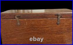 ANTIQUE 1900 S VERY RARE HIGH VOLTAGE RESISTOR ELECTRIC MEASURING DEVICE WithCASE