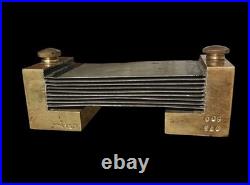 ANTIQUE 1900 S VERY RARE HIGH VOLTAGE RESISTOR ELECTRIC MEASURING DEVICE WithCASE