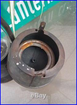 ANTIQUE brass ROSS Carriage Heater Tubular lantern VERY UNIQUE 1893 patent RARE