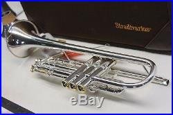 APPLE Limited Edition Bach Stradivarius PRO Trumpet w Gold Trim VERY RARE L@@K