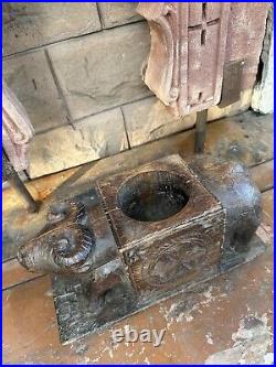 Ancient Old Brass Hand Carved Beautiful Very Rare Sheep Figure Juicer 1800's