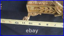 Antique 1855 French Gilt Bronze Japy Freres Mantle Clock VIDEO VERY RARE READ