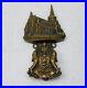 Antique-Brass-Glasgow-Cathedral-Door-Knocker-Coat-Of-Arms-4-5-Decor-Very-Rare-O-01-bhm