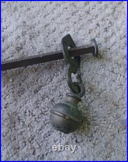 Antique Brass Hanging Balance Scale, very early 1900's Very Rare