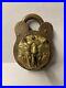 Antique-Brass-Lion-Face-Lock-with-Key-PATENTED-FEBY-18-1896-VERY-RARE-01-xvb