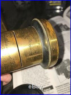 Antique Brass Photo Lens Voigtlander No. 2 1880s Very Rare
