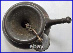 Antique Brass Surai Ewer Wine Serving Pot Original Old Very Rare Early Piece