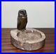 Antique-Bronze-Brass-Owl-Ashtray-Granite-Marble-Base-Very-Detailed-Rare-Find-01-xocf
