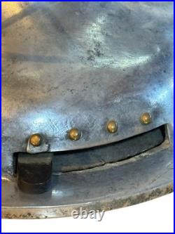 Antique Deco GEC England Partners Dual Sided Desk Fan Brass Blades Very Rare