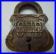 Antique-HSB-Co-Chicago-Brass-Our-Very-Best-OVB-Padlock-Rare-Lock-10-No-Key-01-qnp