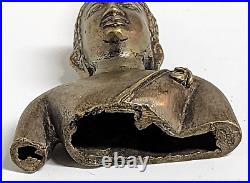 Antique Hand Crafted Bronze Buddah Statue Sculpture Brass 5 Very Rare