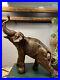 Antique-Indian-Cast-Brass-Large-Elephant-13-5-H-17-W-8-Lb-Plus-Very-Rare-01-imjz