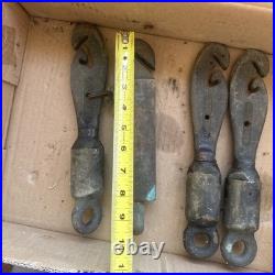 Antique Mays Hook Swivel Hook Brass Bronze Nautical Fishing Tool. Very RARE