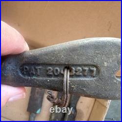 Antique Mays Hook Swivel Hook Brass Bronze Nautical Fishing Tool. Very RARE