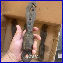 Antique Mays Hook Swivel Hook Brass Bronze Nautical Fishing Tool. Very RARE