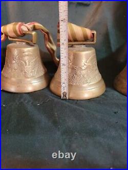 Antique Military Experiment Collectible Camel Corp Bells Set Of 3 Very Rare