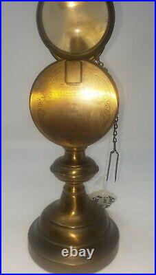 Antique Moriey & Ober 1820 Reading Lamp Brass excellent condition VERY VERY RARE