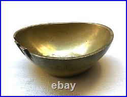 Antique Pelikan Ashtray in Solid Brass, Very Rare! 50´s, Germany (CM2126)