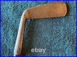 Antique R. WHITE, BRASS PUTTER, VERY OLD. 1880-1885. VERY RARE. 50% OFF