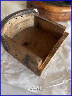 Antique Rare English Victorian Period Country Pillar Form Mailbox Very Nice