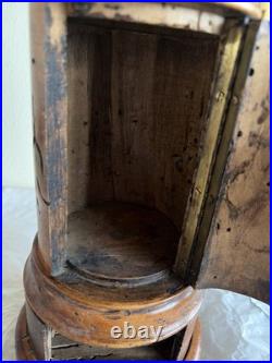 Antique Rare English Victorian Period Country Pillar Form Mailbox Very Nice