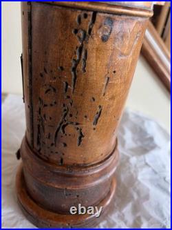 Antique Rare English Victorian Period Country Pillar Form Mailbox Very Nice