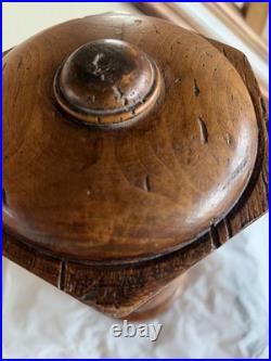 Antique Rare English Victorian Period Country Pillar Form Mailbox Very Nice