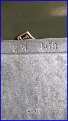 Antique Safe Plaque Hobbs Very Rare Size