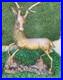 Antique-Stag-Deer-Brass-Statue-Large-Very-Heavy-Rare-540-Free-Postage-01-qx