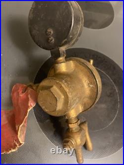 Antique The Bishop Babcock Brass Carbonic Gas Regulators 1900 Very Rare WithTag