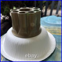 Antique Very Heavy Brass Rotor Of Some Sort. Hard To Identify Rare 2.5 H 3 L