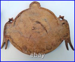 Antique Very Rare Argentina Solid Plaque Safe Plate First Prize Paris 1889 Sign