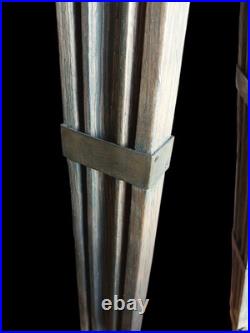 Antique Very Rare Carl Zeiss Military Tripod Brass & Wood