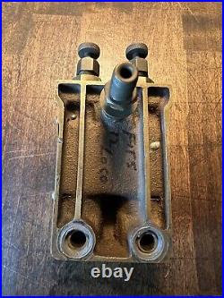 Antique Very Rare Locomotive Lukenheimer Brass Oiler Dual Feed Steam Engine