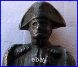 Antique & Very Rare Seal For Sealing Wax Napoleon Brass Figure