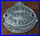 Antique-Very-Rare-Solid-Plaque-Steel-Safe-New-York-Fire-Proof-Perfeccionada-Sign-01-wo