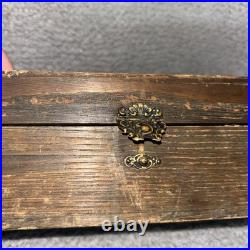 Antique Victorian AUSTRIAN Court Boxes Carved Gilded Very beautiful RARE
