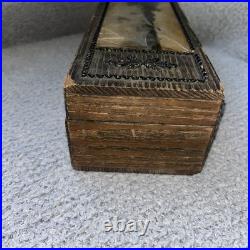 Antique Victorian AUSTRIAN Court Boxes Carved Gilded Very beautiful RARE