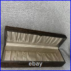 Antique Victorian AUSTRIAN Court Boxes Carved Gilded Very beautiful RARE