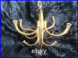 Antique Victorian Circular Brass Folding Hook Kite Mark COLLECTABLE Very Rare
