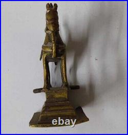 Antique Vintage BRASS Statue Figurine Hindu God Period Very Old Rare Collectible