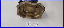 Antique Vintage Brass ASH TRAY Statue Period Handmade Very Old Rare Collectible