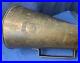 Antique-Vintage-Very-Old-Straits-Steamship-Co-Brass-Megaphone-LifeBoat-no-4-Rare-01-ypdi