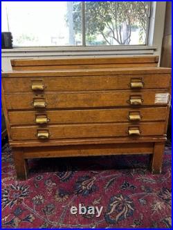 Antique Yawman & Erbe Dovetail Wood File Brass Hinge Rochester NY VERY RARE