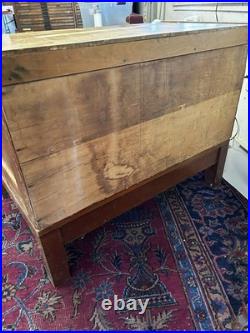 Antique Yawman & Erbe Dovetail Wood File Brass Hinge Rochester NY VERY RARE