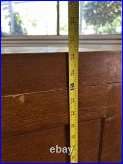 Antique Yawman & Erbe Dovetail Wood File Brass Hinge Rochester NY VERY RARE